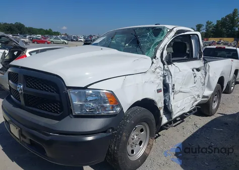 2021 Ram 1500 Classic Tradesman 4X4 6'4 Box из США, поврежденный, VIN 3C6JR7AT4MG641110